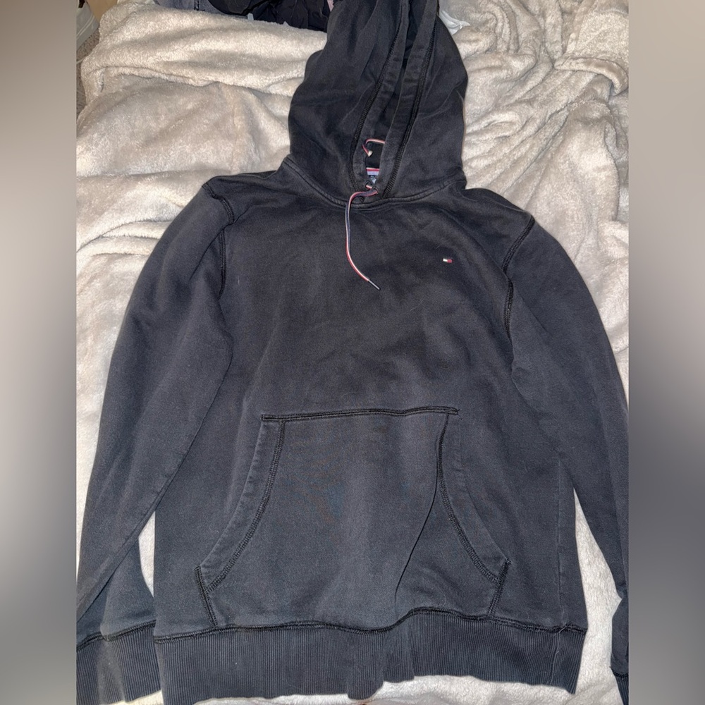 TOMMY HILFIGER Men’s Black Hoodie